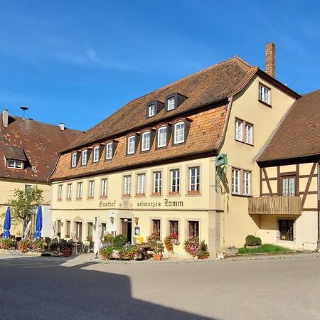 Schwarzes Lamm Hotel Rothenburg ob der Tauber Exterior foto