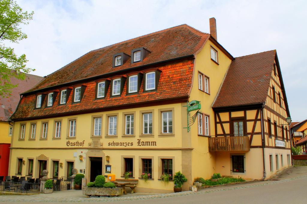 Schwarzes Lamm Hotel Rothenburg ob der Tauber Exterior foto