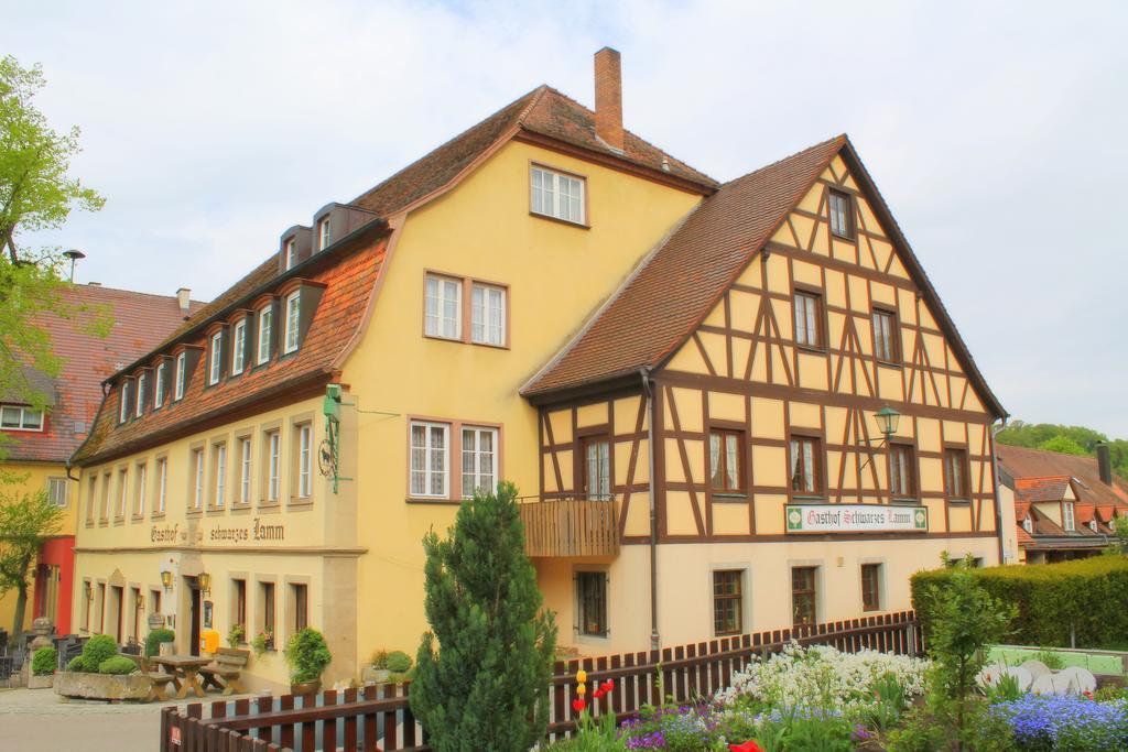 Schwarzes Lamm Hotel Rothenburg ob der Tauber Exterior foto