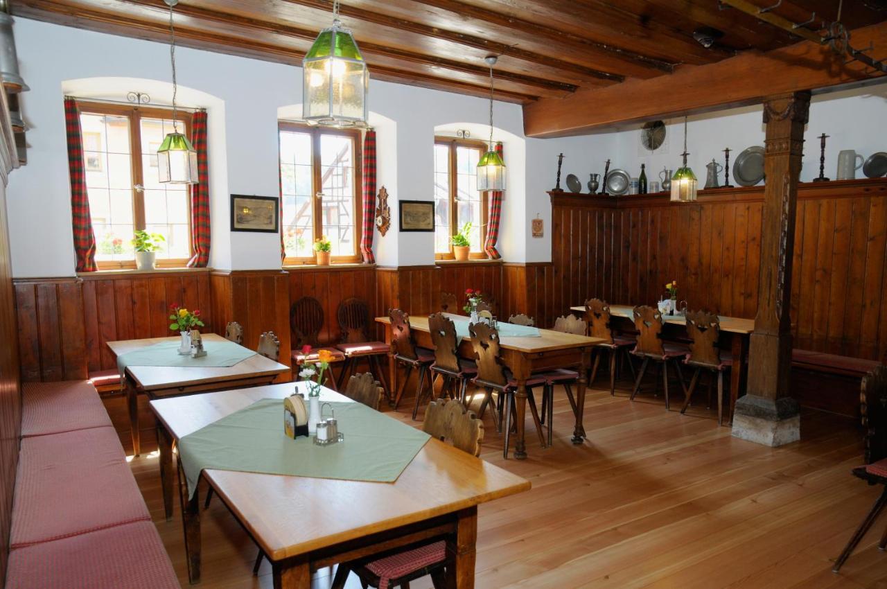 Schwarzes Lamm Hotel Rothenburg ob der Tauber Exterior foto