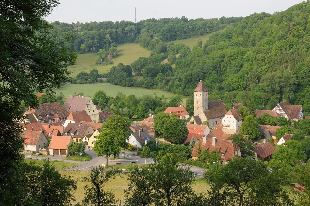 Schwarzes Lamm Hotel Rothenburg ob der Tauber Exterior foto
