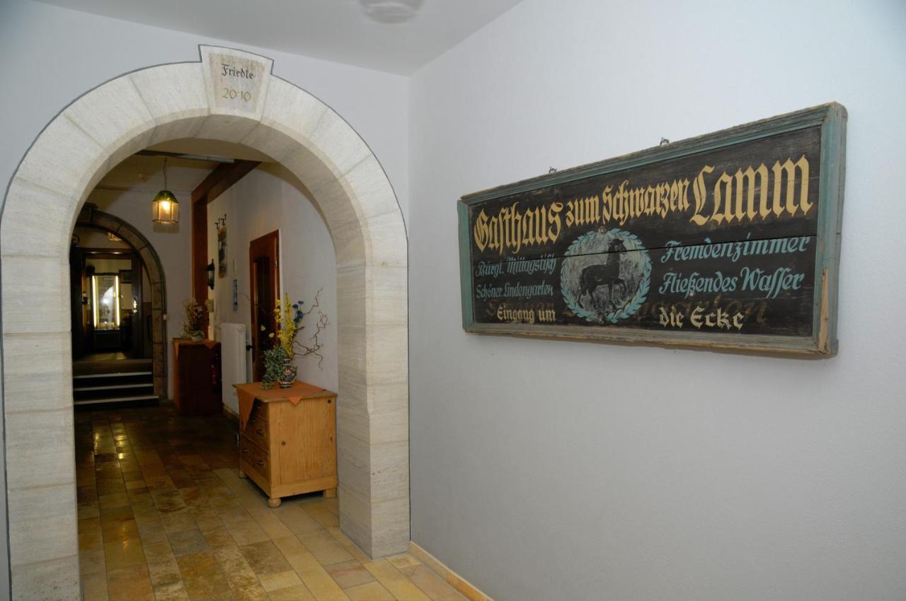 Schwarzes Lamm Hotel Rothenburg ob der Tauber Exterior foto